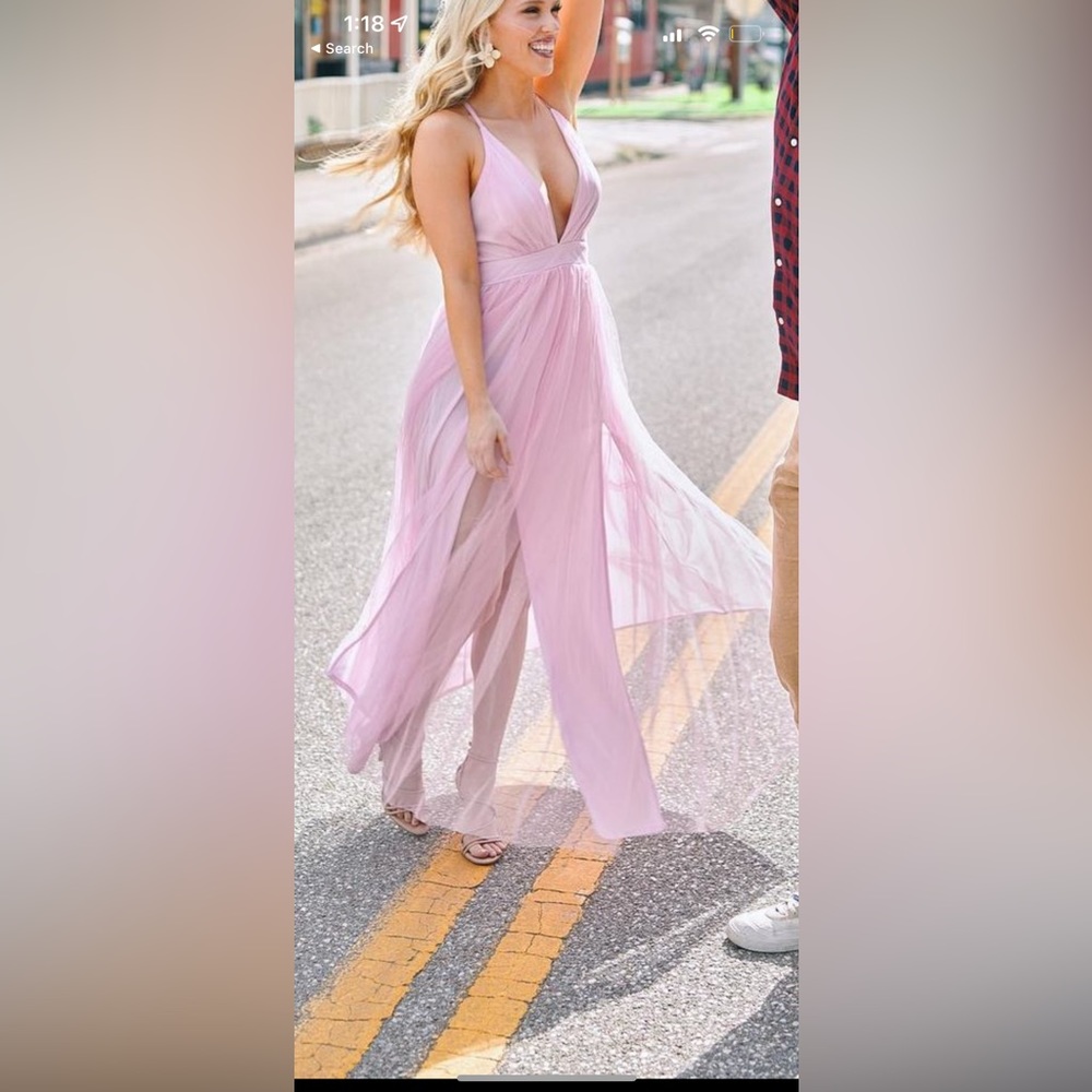 Lavender maxi dress
